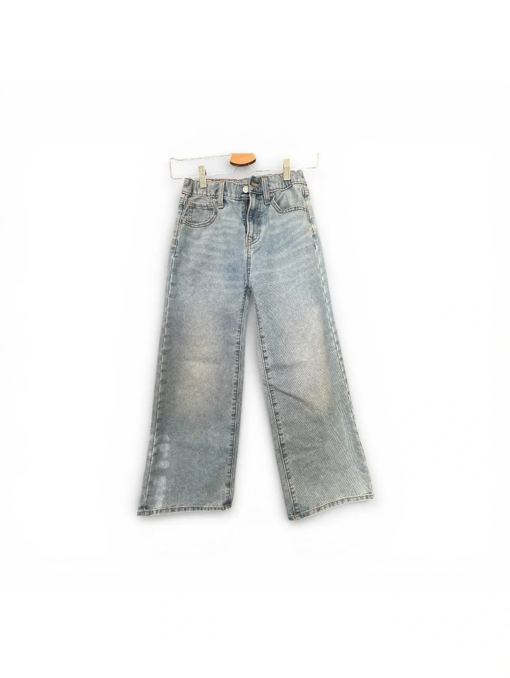Old Navy Girls Baggy Wide-Leg Jeans Size 10 Blue Size 10G